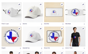 Image of our items for sale on RedBubble.com